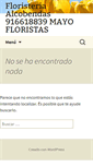 Mobile Screenshot of mayofloristas.es